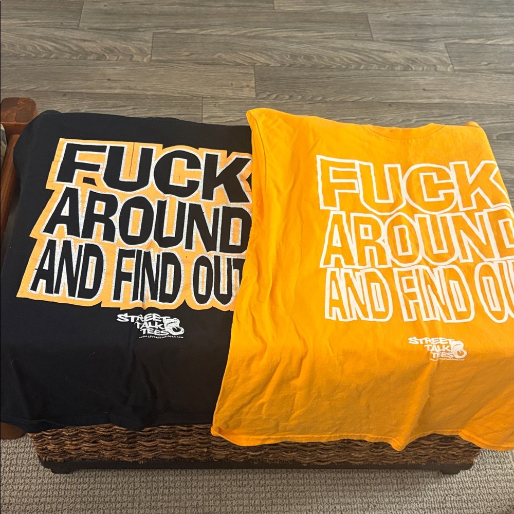 Bundle of Street Talk Tees - Tennessee Volunteers XL Men FAFO B!tch I’m a Vol